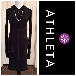 Athleta Organic Cotton & Wool Casual Dress, Size S